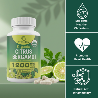Bergamot Extract Capsules (1200mg)