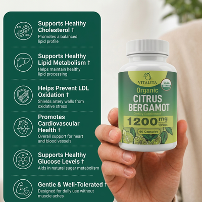 Bergamot Extract Capsules (1200mg)